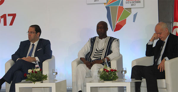 Ouverture des Rencontres Africa 2017 à Tunis en présence de 3 premiers ministres