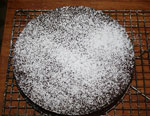 Gâteau au chocolat et aux amandes