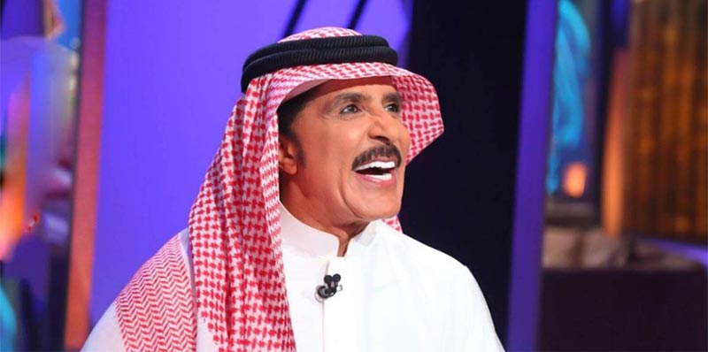 بالفيديو: منقبة تقفز على عبد الله بالخير على المسرح