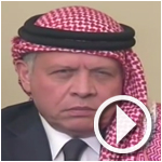 فيديو:ملك الأردن ينعى الطيار معاذ الكساسبة