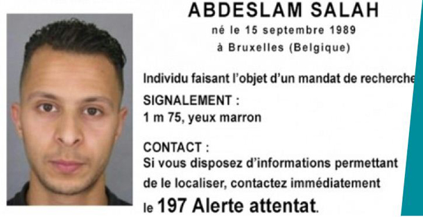 Attentats de Paris: le principal suspect Salah Abdelslam arrêté en Belgique