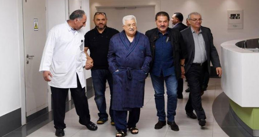 عباس يستكمل علاجه ولا موعد محدد لمغادرته