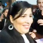 L’ex avocate du RCD Abir Moussi condamnée à une amende de 9,6 dinars