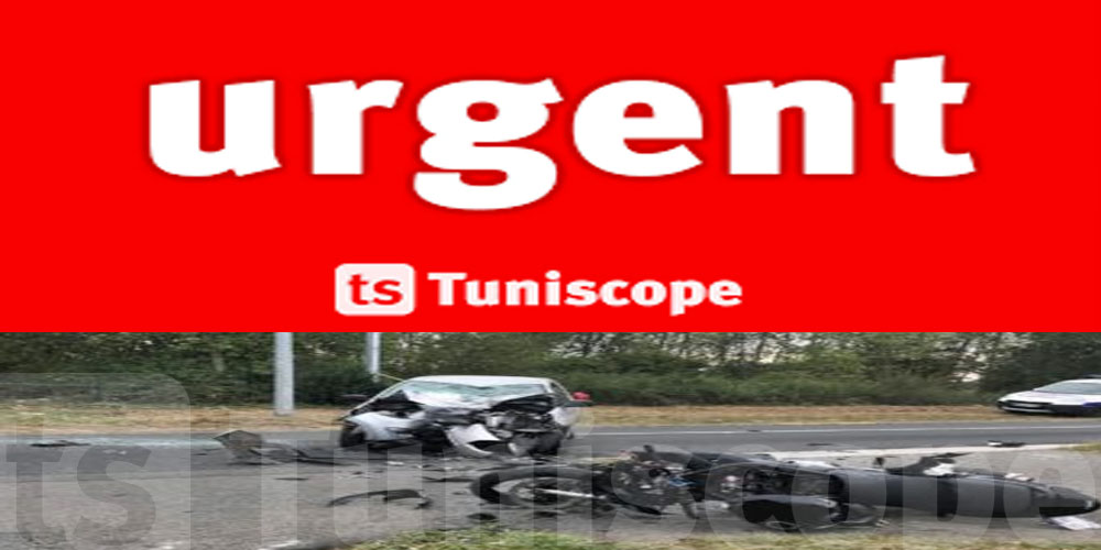 Tunisie-urgent : Un accident mortel a eu lieu