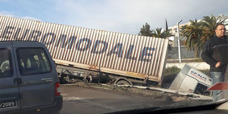 Impressionnant accident au niveau de la Charguia