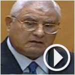 En vidéo : Discours d’Adli Mansour nouveau chef de l’Etat égyptien par intérim