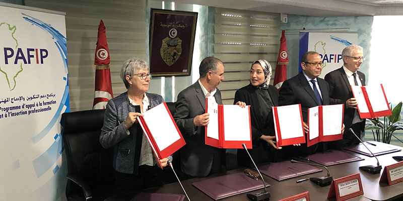 Lancement d’un partenariat franco-tunisien pour une insertion des diplômés de la formation professionnelle