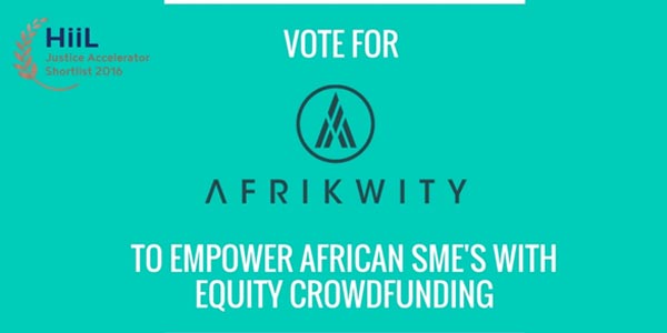 La startup Afrikwity a besoin de votes pour aller en finale du concours international 'HiiL Innovating Justice Challenge'