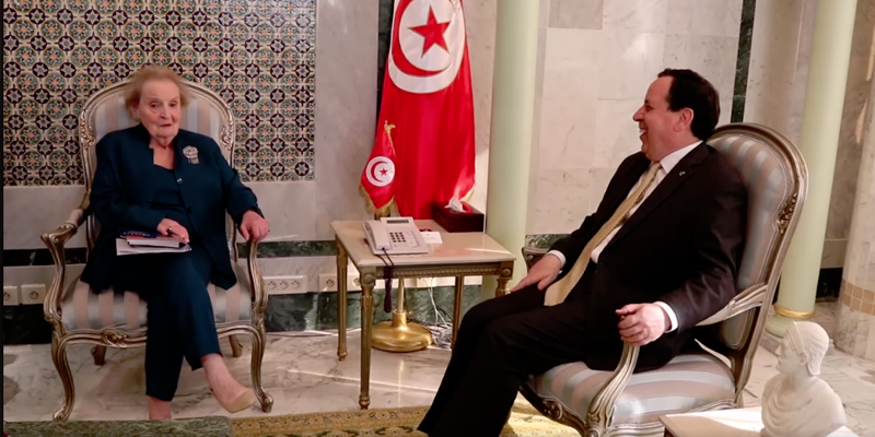 Madeleine Albright qualifie l’expérience de la Tunisie en matière de démocratie d’exemplaire