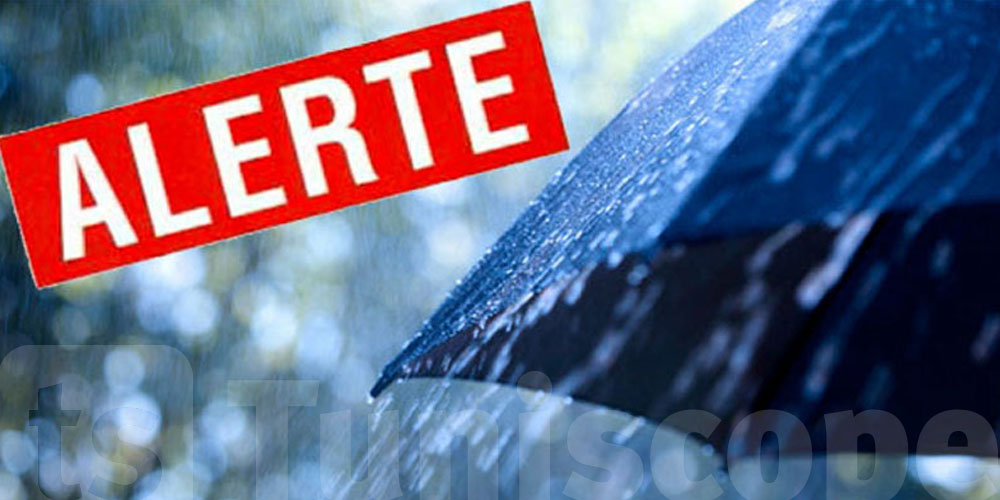 Alerte météo: Pluies orageuses sur certaines régions