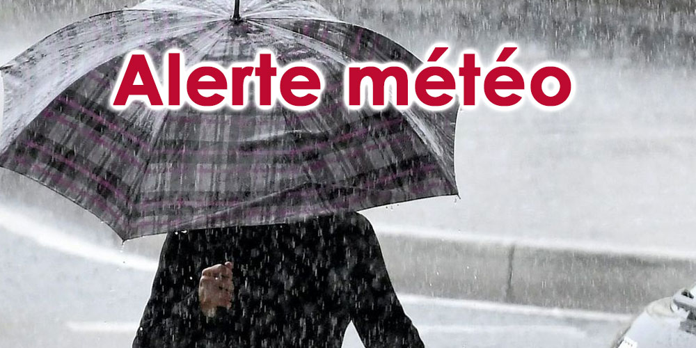 Alerte météo en Tunisie : vent, pluie et mer agitée !
