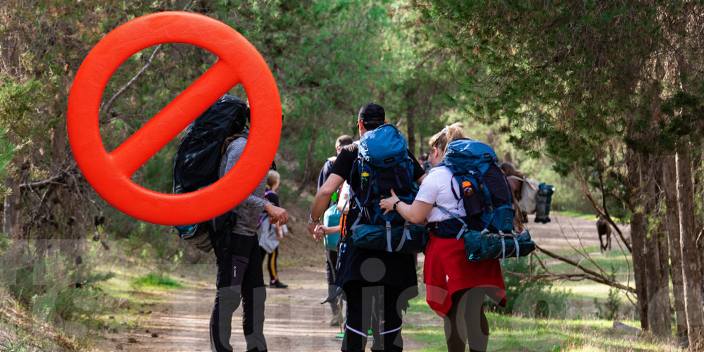 Djebel Zaghouan : interdiction du camping
