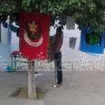 نابل: مخيم كشفي يرفع العلم الجزائري مكان العلم التونسي