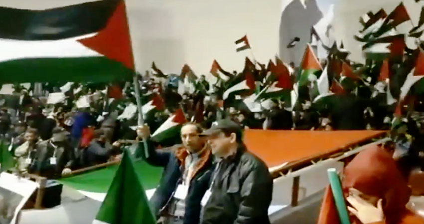 بالفيديو.. نصف مليون جزائري ينتفضون لنصرة القدس