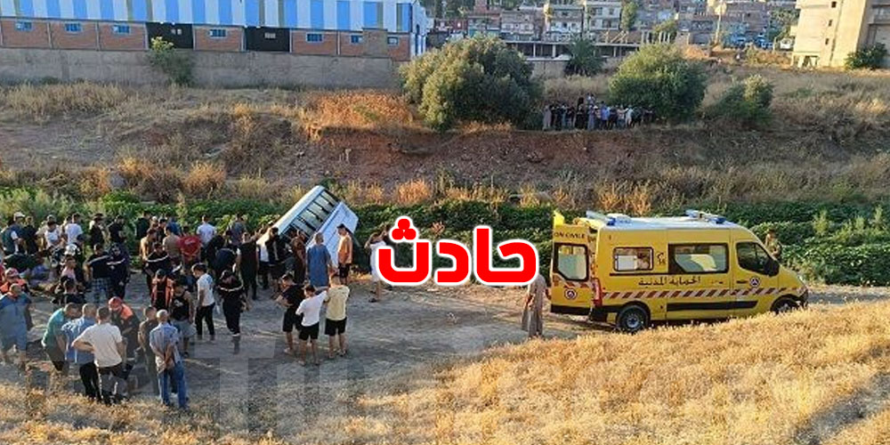 عاجل: وفاة 6 أشخاص وإصابة 19 آخرين في حادث حافلة خطير بالجزائر