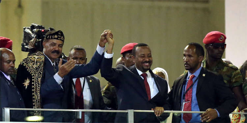 رئيس إريتريا يفتتح سفارة بلاده في العاصمة الإثيوبية أديس أبابا