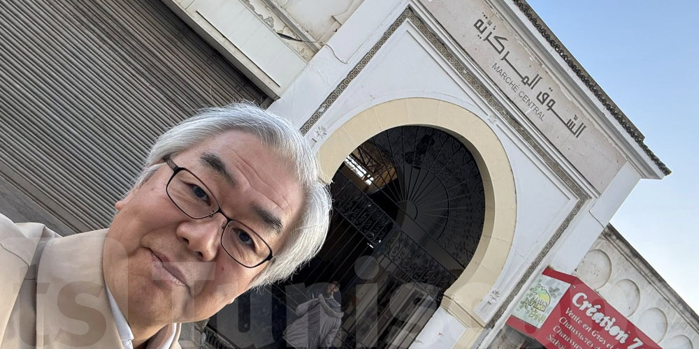 سفير اليابان هبط للمارشي سونترال.. وشاخ على ''البطارخ'' التونسية!