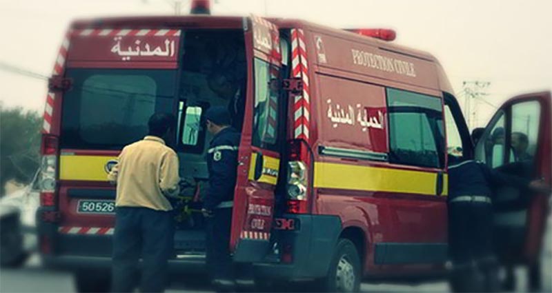 Accident de la route à kairouan, le bilan grimpe à 20 blessées