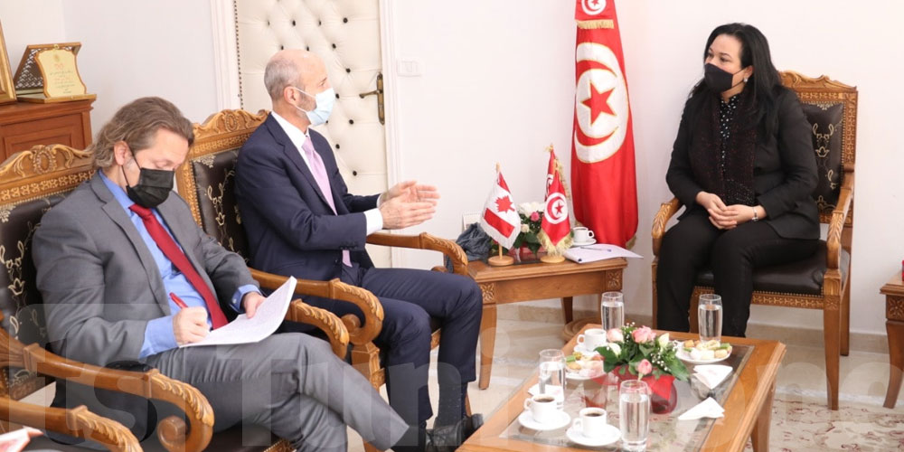 ماذا في لقاء وزيرة الأسرة والمرأة بسفير كندا بتونس