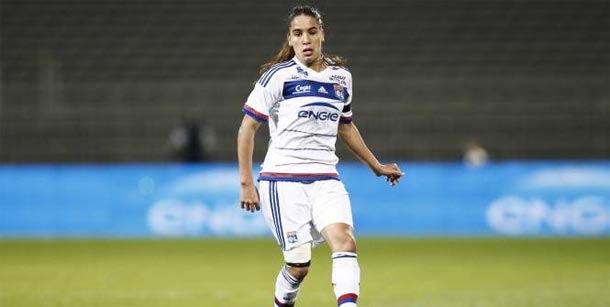 Amel Majri, 23 ans, joueuse brillante à l’équipe féminine française de football est aussi tunisienne