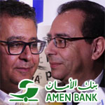 En vidéo : Ahmed El Karm et Nomane Fehri autour de Amen First Bank et de l’économie numérique