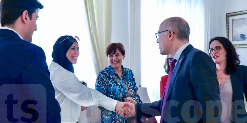 Rencontre du Ministre tunisien des Affaires étrangères avec les structures d'appui tunisiennes en France