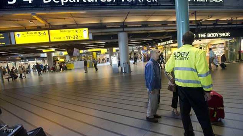 إلغاء كل الرحلات في مطار سخيبول بأمستردام