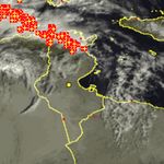 Suivi en différé de l’animation satellite de la météo pour la Tunisie