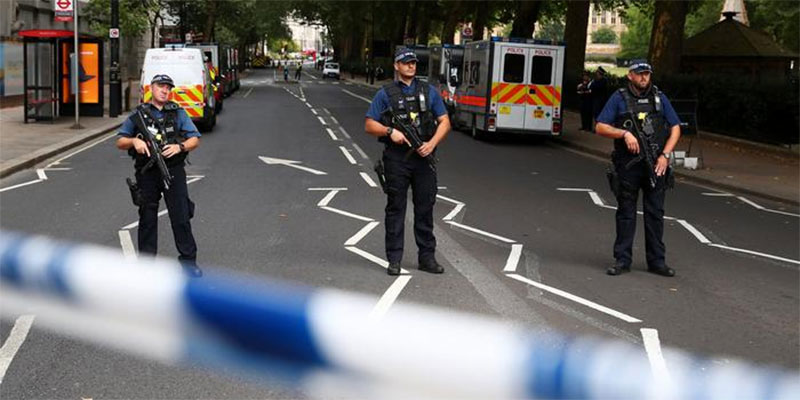 اعتقال منفذ عملية الصدم أمام البرلمان البريطاني بشبهة الإرهاب
