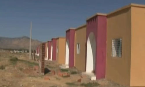 En photos : Des logements construits sur un site archéologique, à Kasserine