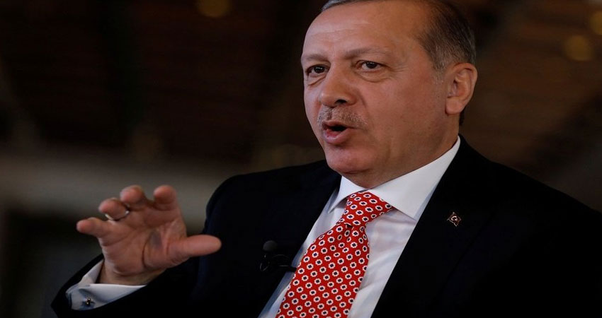 أردوغان يبحث هاتفيا مع روحاني تطورات الوضع في سوريا