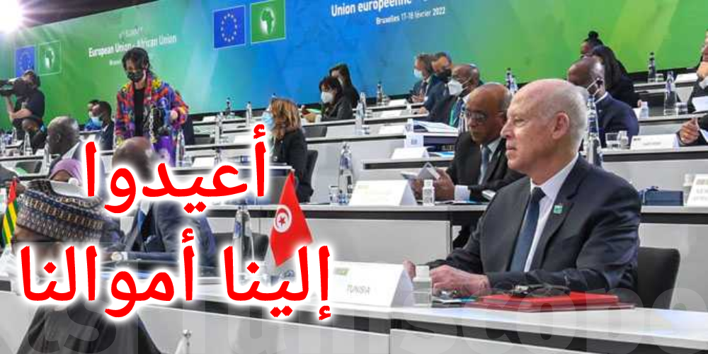 بالفيديو: سعيّد ''قلت لبعض رؤساء الدول أعيدوا إلينا أموالنا''