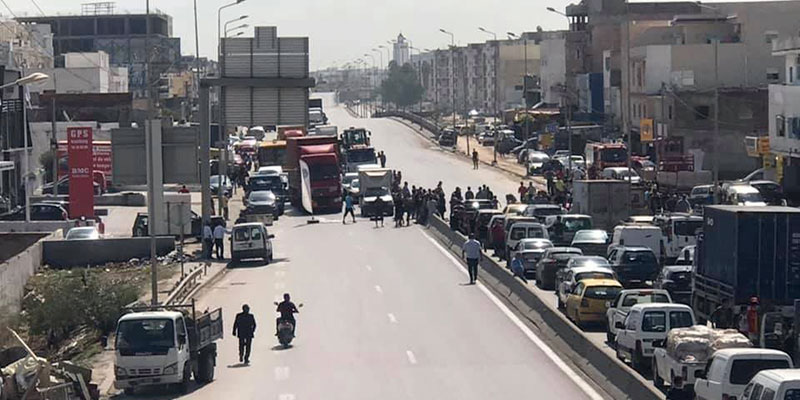 En photos : Les routes de l’Ariana toujours bloquées