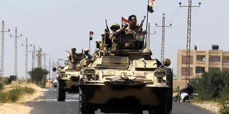 الجيش المصري يعلن بدء خطة ''مجابهة شاملة'' للإرهاب بعدة مناطق بينها سيناء