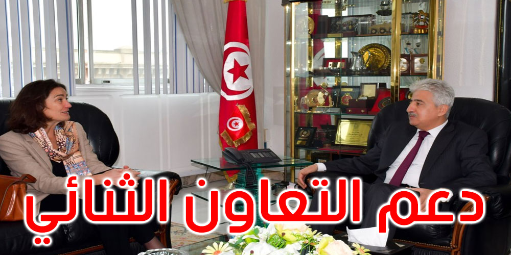 وزير الدفاع الوطني يستقبل سفيرة مملكة هولندا بتونس
