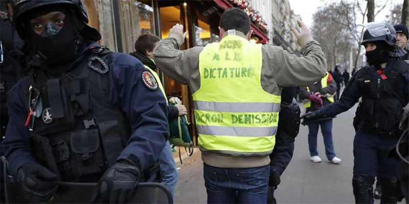 فرنسا تستبق ''ثورة السبت '' باعتقال المئات