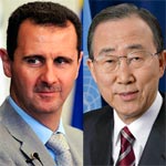 Ban Ki moon appelle à une trêve en Syrie pendant Ramadan