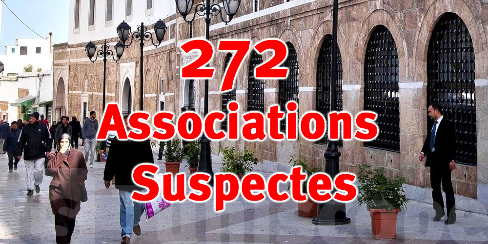  272 Associations suspectes identifiées et actions en justice engagées