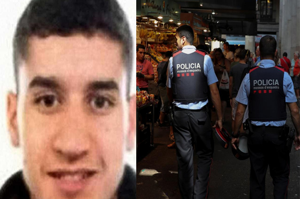 الشرطة الإسبانية: مقتل منفذ هجوم برشلونة المغربي يونس أبو يعقوب 
