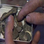 حجز 1001 قطعة نقدية فضية تعود الى العهد الروماني
