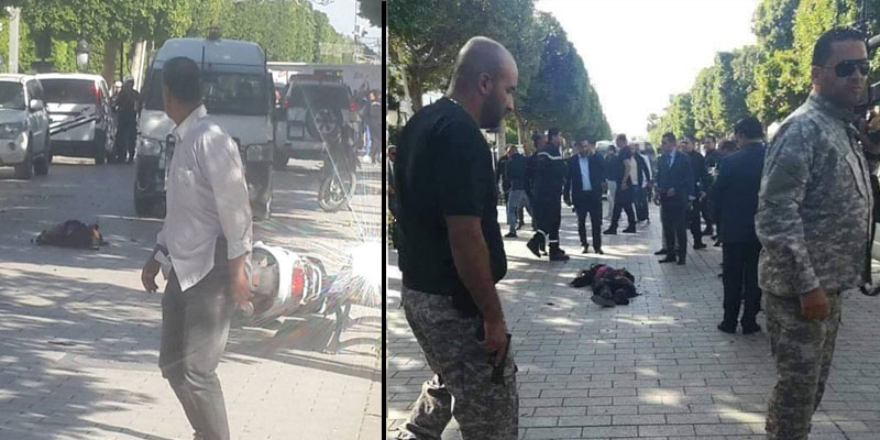 Attentat à Tunis: une kamikaze s'est fait exploser Attentat à Tunis: une kamikaze s'est fait exploser