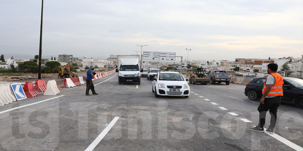 المدخل الجنوبي للعاصمة: فتح جسر جديد أمام حركة الجولان