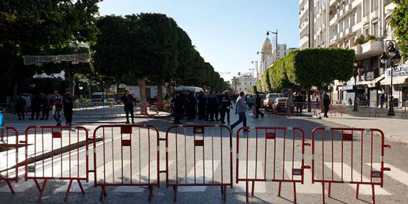 A cause de la grève générale, l’avenue Habib Bourguiba fermée à la circulation 