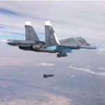 200 terroristes abattus, dont 2 commandants dans des frappes russes, en Syrie