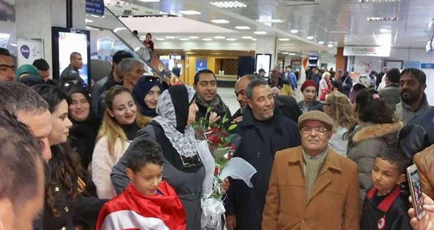 ياسين العياري يصل إلى تونس 