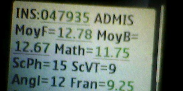 Les candidats au bac commencent à recevoir les résultats par SMS