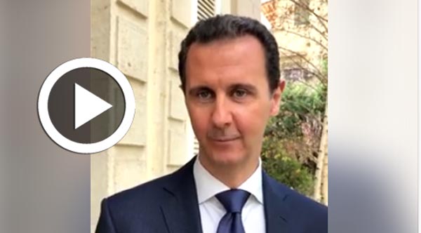 En vidéo : Bachar El Assad parle du temps de l’histoire et d’Alep