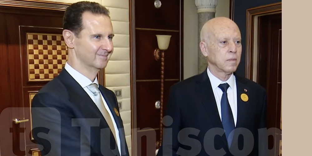 Le président al-Assad félicite le président Kais Saied pour sa victoire à l’élection présidentielle tunisienne