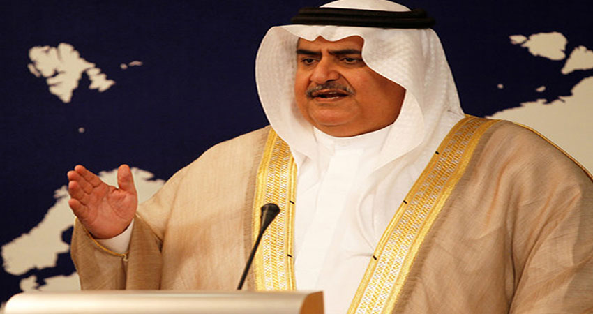 نتنياهو يفضح وزير الخارجية البحريني خالد بن أحمد آل خليفة