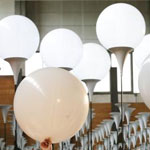 80 000 ballons lumineux pour célébrer la chute du mur de Berlin